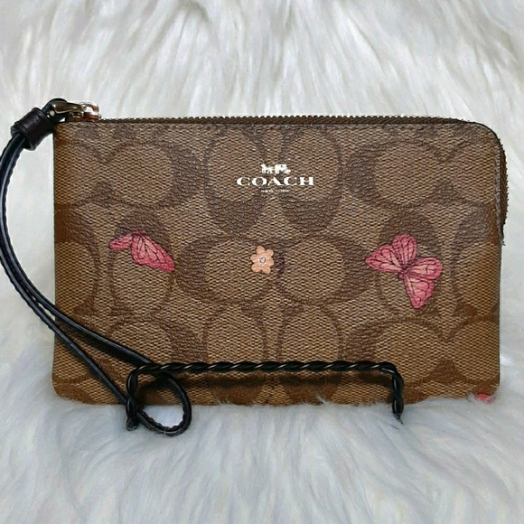 Coach Butterfly Wristlet New - Picture 3 of 7